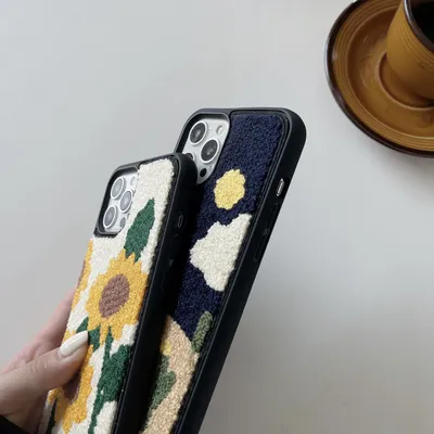 غطاء هاتف أنيق من نوع Sunflower Fashion