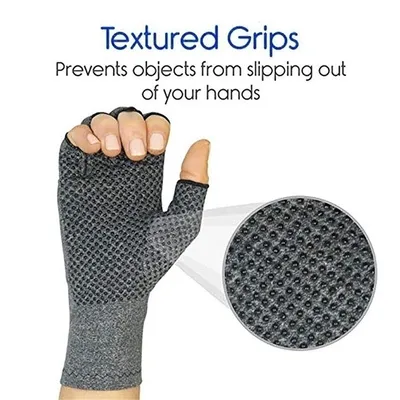 Breathable Health Care Half Finger Gloves