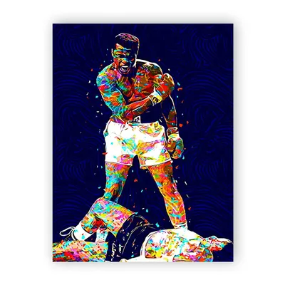 Retro Bar Frameless Decorative Painting