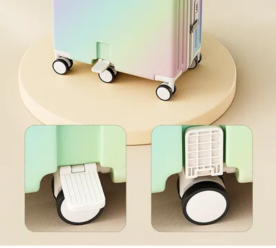 New Children's Boarding Luggage, Suitable For Sitting And Riding, Small Bicycle Suitcases For Boys And Girls, As Well As Walking Children's Luggage With Travel Codes