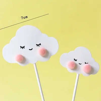 Original large round ball cloud cake insert