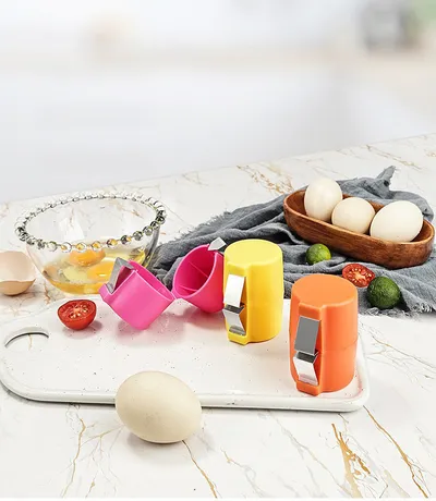 Egg Shell Opener For Hard Boiled Eggs Egg Peeler Tool Handheld Egg Topper Cutter Tool Easy Egg Cracker Tool Egg Slicer For Raw And Hard Boiled Eggs Kitchen Gadgets For Cooking And Baking