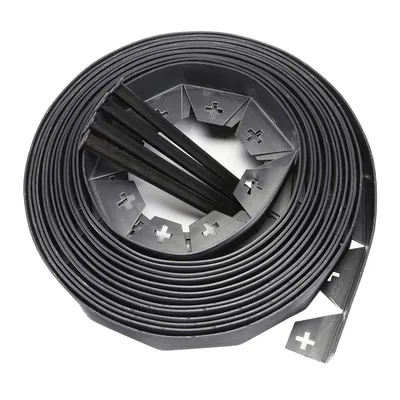 10-meter Outdoor Garden Boundary Lawn Isolation Stripedge Strip Send 30 Nails