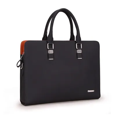 Leather business men's handbag