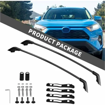 Roof Rack Cross Bars For T Oyota 2019-20 RAV4 Aluminum Luggage Cargo Bag Carrier