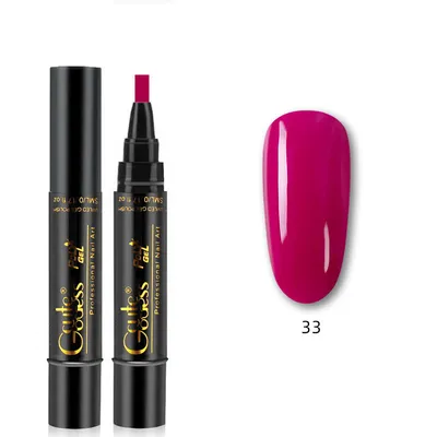 3 In 1 Nail Glue Pen  One-step Glue Phototherapy Plastic Nail Magnet Pen French Water Ripple Cat Eye Strong Magnet Pen DIY Manicure Tool Pen