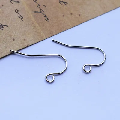 DIY Earrings Accessories Anti-allergic Copper Plated Ear Hooks