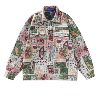 Men's And Women's Same Maychao Jacquard Workwear Casual Jacket Coat