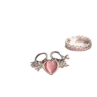 Fashion Love Heart-shaped Ring Women