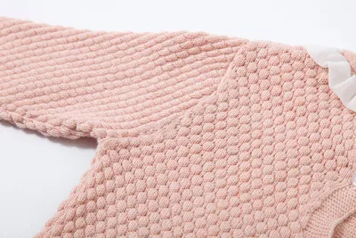 Two-piece baby knitted sweater shorts
