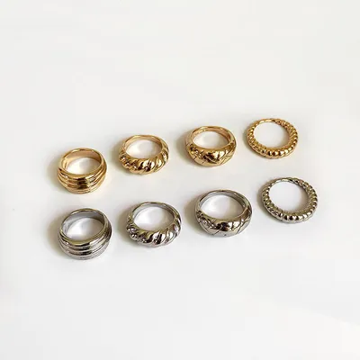 Ring simple cool style fashion personality decoration girl