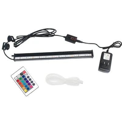 مصباح LED مقاوم للماء لحوض السمك على شكل فقاعات