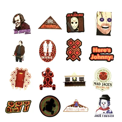 Flash luggage computer sticker