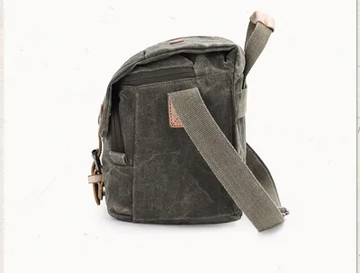 Waterproof canvas camera bag