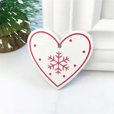 DIY Ornaments Wooden Christmas Gift Pendants