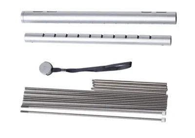 Stainless steel outdoor portable collapsible shrinking mini barbecue