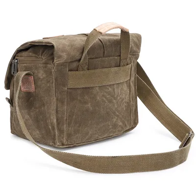 Waterproof canvas camera bag