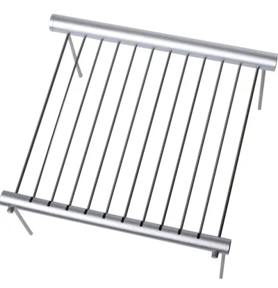 Stainless steel outdoor portable collapsible shrinking mini barbecue
