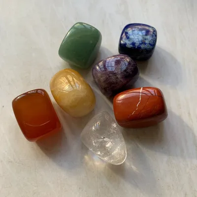 Shaped Chakra Stone Set