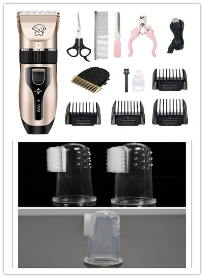 Professional Low Noise Pet Hair Clipper  Easy Grooming For Dogs & Cats