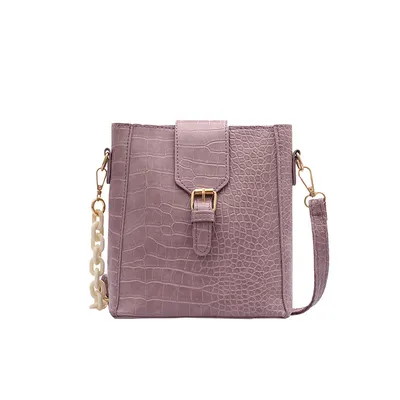 All-match bucket bag net red chain messenger bag