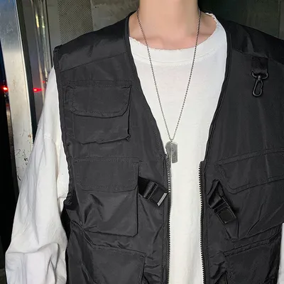 Trendy port style loose boy's Vest