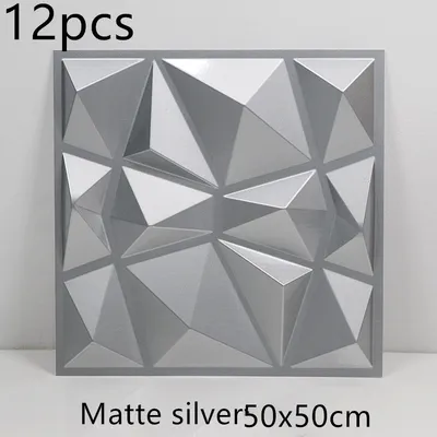 Matte silver12pc
