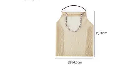 Kitchen vegetable storage mesh bag household multi-purpose creative fruit wall hanging bag can be hanging onion garlic storage bag