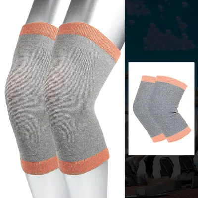 Self-heating coated knee pad sports knee protector