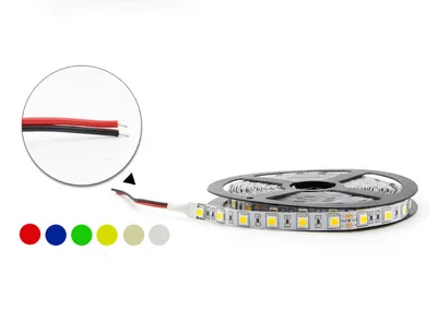 شرائط إضاءة LED مميزة، 60 حبة إضاءة، شرائط ناعمة مقاومة للماء مصنوعة من الإيبوكسي