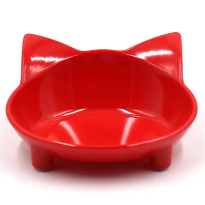 Cute Cat-shaped Pet Bowl
