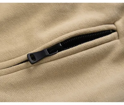 Solid color terry cotton loose shorts