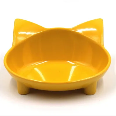 Cute Cat-shaped Pet Bowl