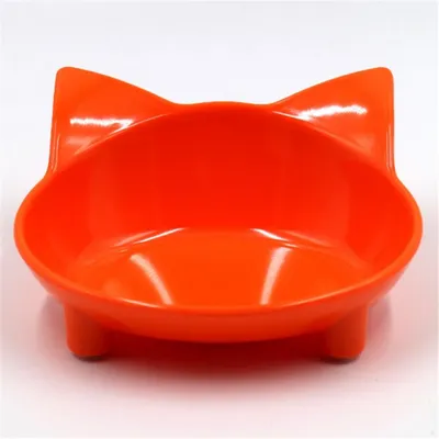 Cute Cat-shaped Pet Bowl