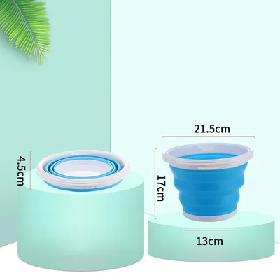 Portable Cleaning Housework Outdoor Car Supplies Telescopic Water Bucket
