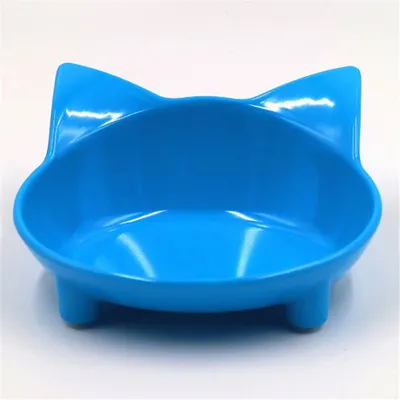 Cute Cat-shaped Pet Bowl