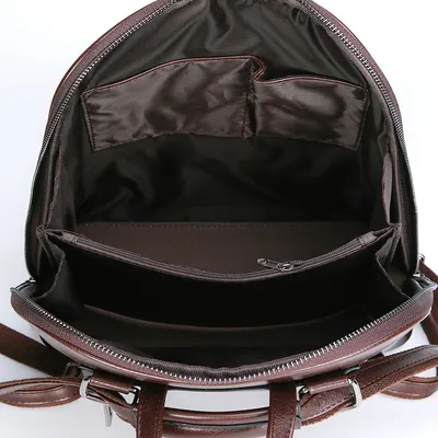 Wild PU leather backpack