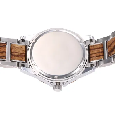 Men Wooden Quarts Watch Waterproof