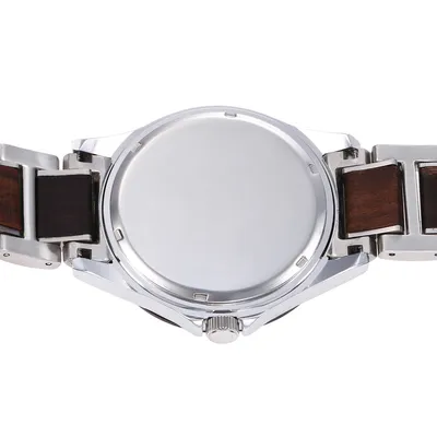 Men Wooden Quarts Watch Waterproof