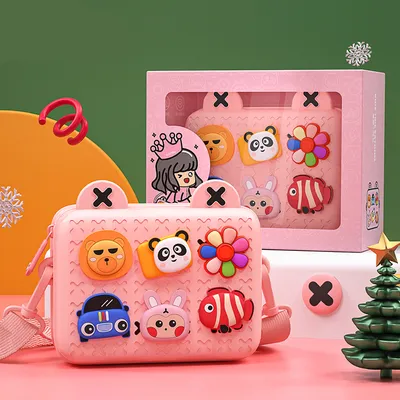 New trend baby kindergarten cartoon messenger bag