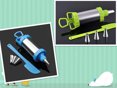 Stainless steel decorator