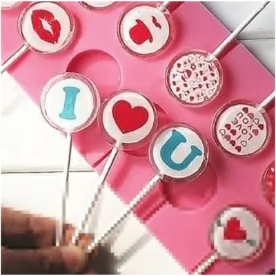Silicone cartoon mold for household lollipop
