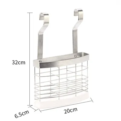 Stainless Steel Kitchen Organizer Multifunction Dish Drying Rack Wall Hanging Storage Holder Tableware Shelf Drainer 8 Types