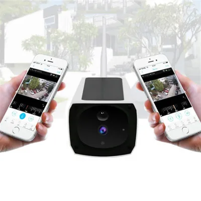 Wireless solar surveillance camera