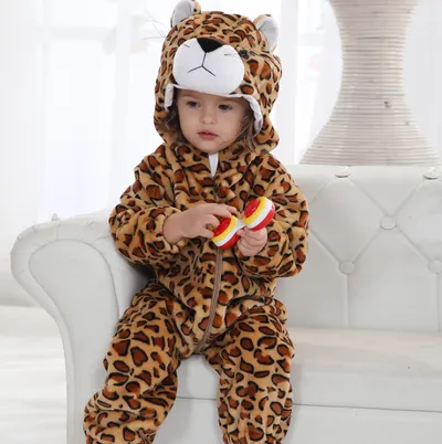 Baby onesies spring and autumn animal styling robes boys and girls climbing clothes
