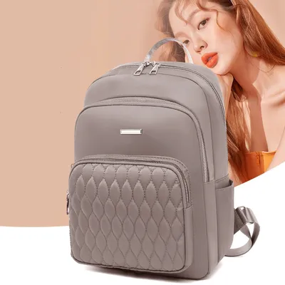 Oxford cloth student school bag large capacity travel backpack