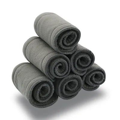 Odor-Absorbing Washable Baby Diaper Pad Bamboo Charcoal