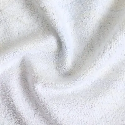3D printed microfiber round beach towel