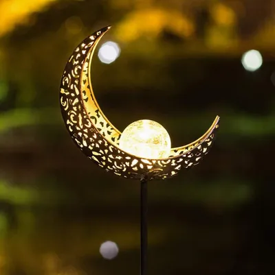 LED Solar Flame Light
