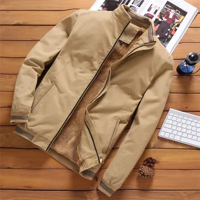Add fertilizer to increase casual jacket
